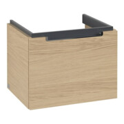 V&B Waschtischunterschrank Subway 2.0 53,7x42x42,3cm, Griff chrom, nordic oak