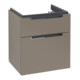 V&B Waschtischunterschrank Subway 2.0 53,7x59x42,3cm, Gr. chrom, truffle grey-1