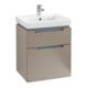 V&B Waschtischunterschrank Subway 2.0 53,7x59x42,3cm, Gr. chrom, truffle grey-3