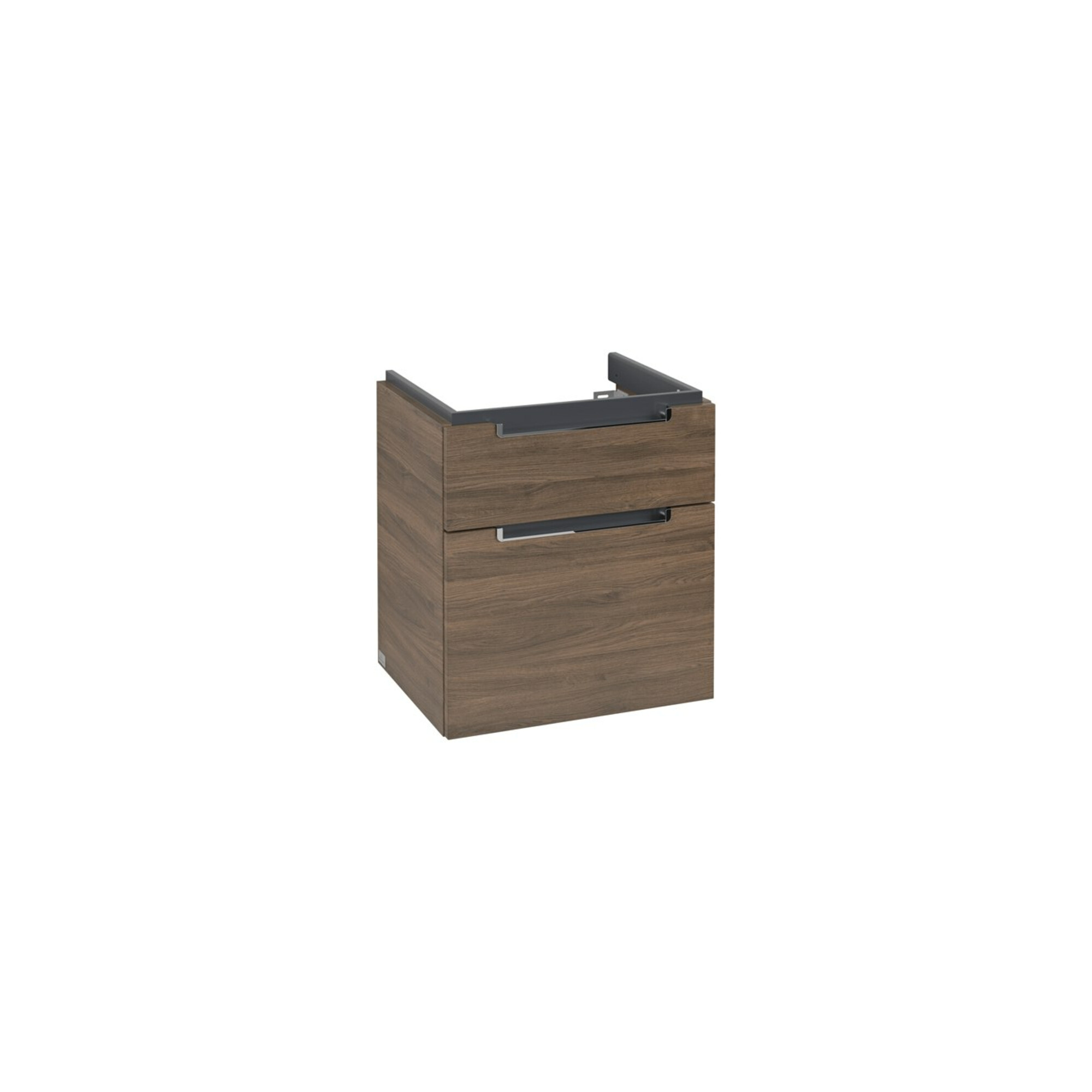 V&B Waschtischunterschrank Subway 2.0 53,7x59x42,3cm, Griff chrom, arizona oak ; Villeroy & Boch