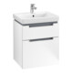 V&B Waschtischunterschrank Subway 2.0 53,7x59x42,3cm, Griff chrom, weiß matt-3