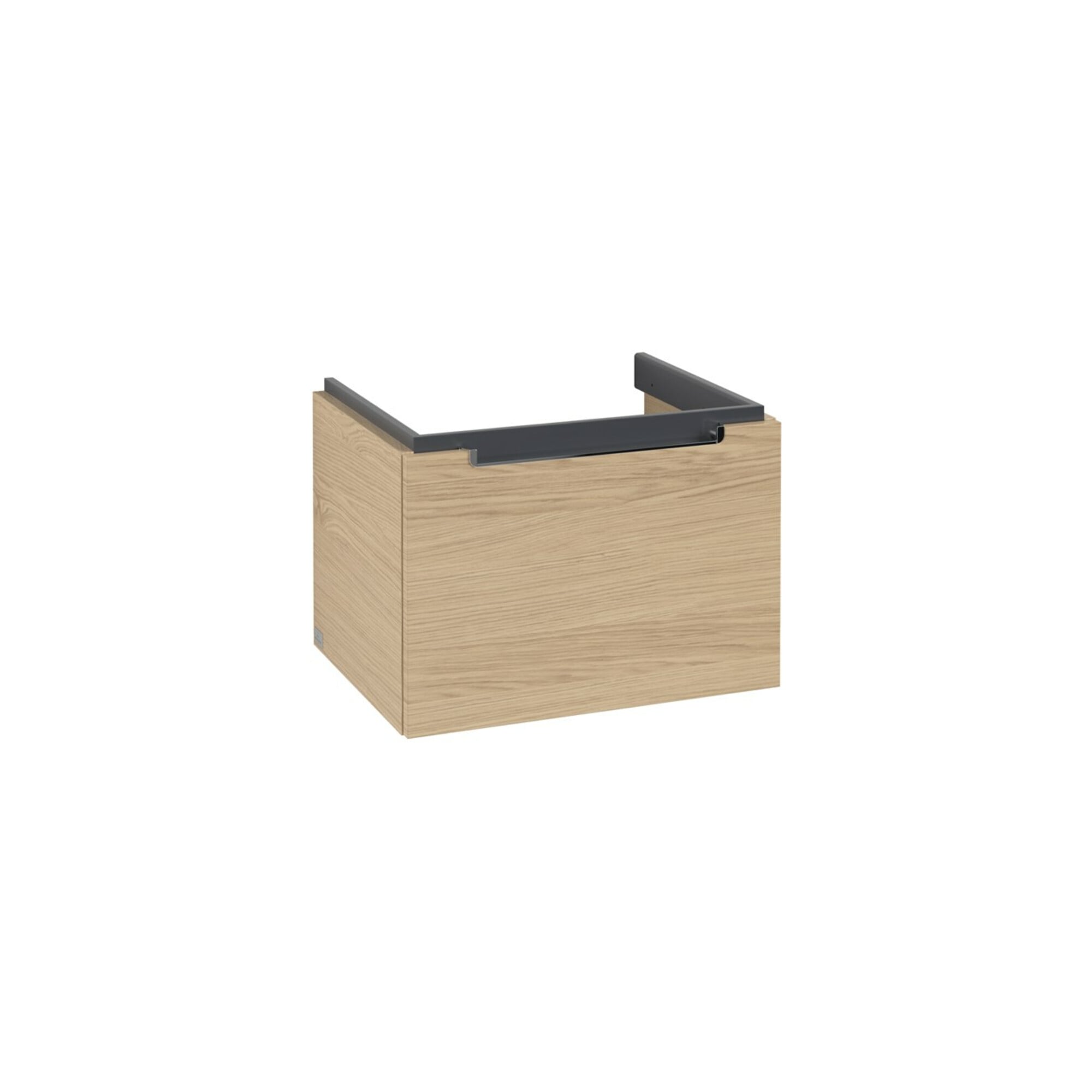 V&B Waschtischunterschrank Subway 2.0 58,7x42x45,4cm, Griff chrom, nordic oak ; Villeroy & Boch