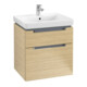V&B Waschtischunterschrank Subway 2.0 58,7x59x45,4cm, Griff chrom, nordic oak-3