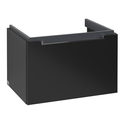 V&B Waschtischunterschrank Subway 2.0 63,7x42x45,4cm, Gr. chr, bl matt lacquer
