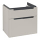 V&B Waschtischunterschrank Subway 2.0 63,7x59x45,4cm, Griff chrom, soft grey-1
