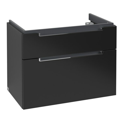 V&B Waschtischunterschrank Subway 2.0 78,7x59x44,9cm, Gr. chr, bl matt lacquer