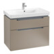 V&B Waschtischunterschrank Subway 2.0 78,7x59x44,9cm, Gr. chrom, truffle grey-1