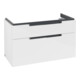 V&B Waschtischunterschrank Subway 2.0 98,7x59x44,9cm, Gr. chrom, glossy white-1