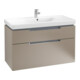 V&B Waschtischunterschrank Subway 2.0 98,7x59x44,9cm, Gr. chrom, truffle grey-3