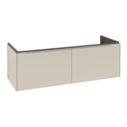 V&B Waschtischunterschrank Subway 3.0 127,2x42,9x47,8cm, m LE/Gr AL g, ca Gr-3