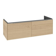 V&B Waschtischunterschrank Subway 3.0 127,2x42,9x47,8cm, m LE/Gr AL g, Nord Oa