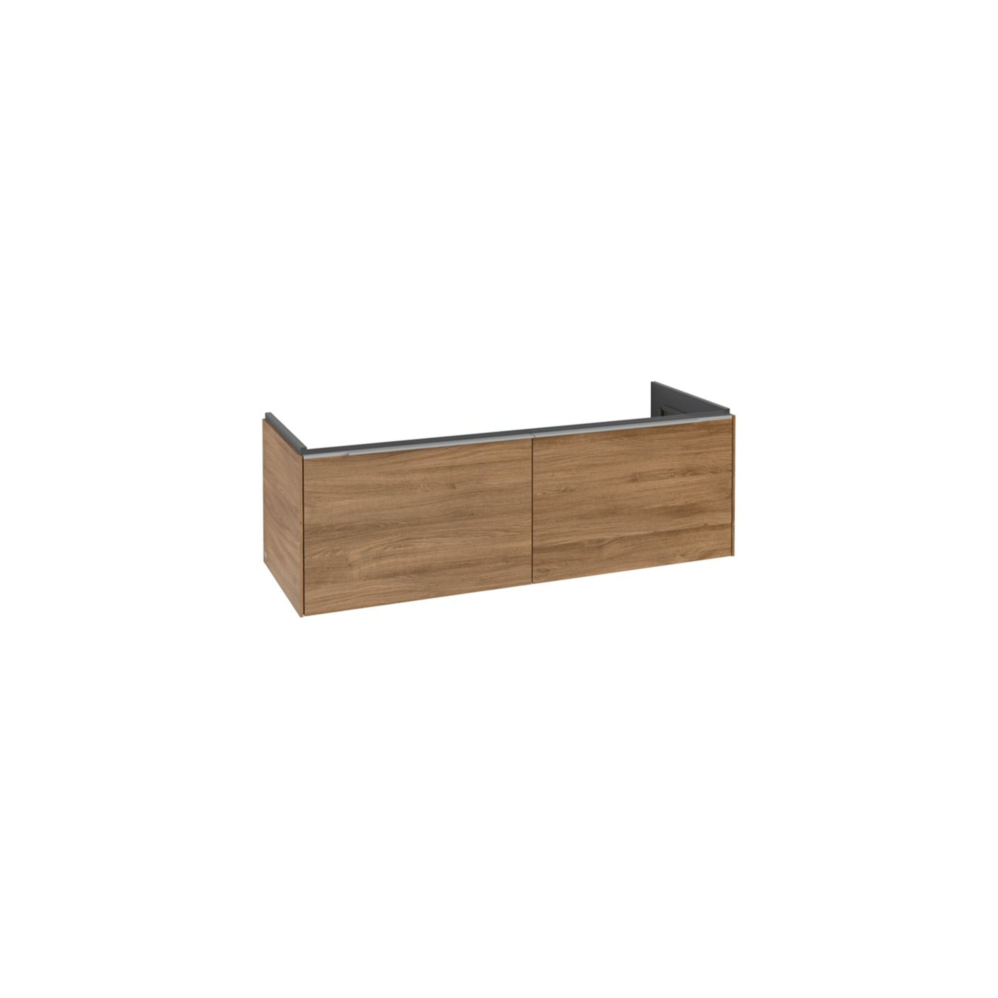 V&B Waschtischunterschrank Subway 3.0 127,2x42,9x47,8cm, m LE/Gr AL gl, Kan Oa ; Villeroy & Boch