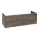 V&B Waschtischunterschrank Subway 3.0 127,2x42,9x47,8cm, m LE/Gr AL gl, st. Oa-1