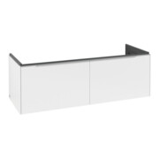 V&B Waschtischunterschrank Subway 3.0 127,2x42,9x47,8cm, m LE/Gr Alu gl, P wh.-3