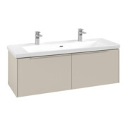 V&B Waschtischunterschrank Subway 3.0 127,2x42,9x47,8cm, m LE/Gr mon., ca Gr