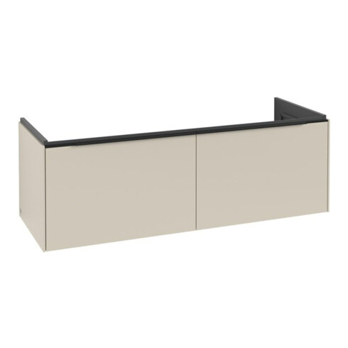 V&B Waschtischunterschrank Subway 3.0 127,2x42,9x47,8cm, m LE/Gr vo b, ca Gr