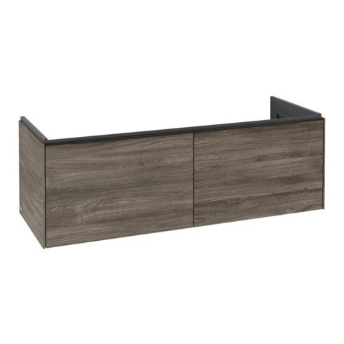 V&B Waschtischunterschrank Subway 3.0 127,2x42,9x47,8cm, m LE/Gr vo b, st. Oa