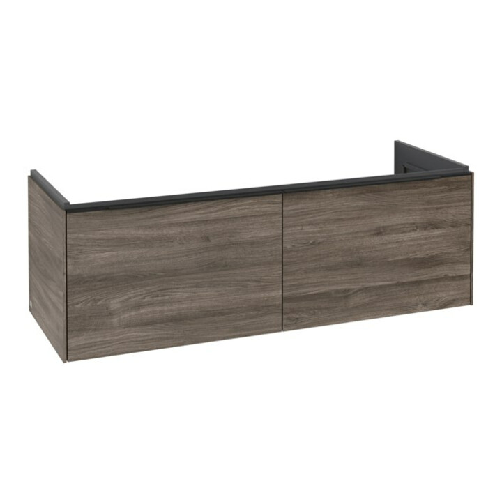 V&B Waschtischunterschrank Subway 3.0 127,2x42,9x47,8cm, m LE/Gr vo b, st. Oa
