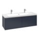 V&B Waschtischunterschrank Subway 3.0 127,2x42,9x47,8cm, o LE/Gr AL g, Mar bl.-1