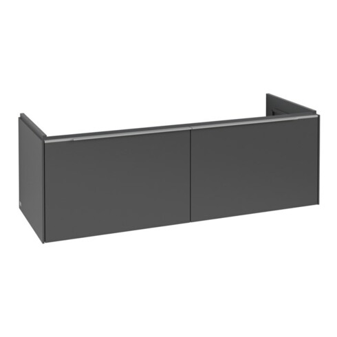 V&B Waschtischunterschrank Subway 3.0 127,2x42,9x47,8cm, o LE/Gr AL gl, graph.