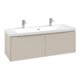 V&B Waschtischunterschrank Subway 3.0 127,2x42,9x47,8cm, o LE/Gr mon., ca Gr-3