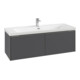 V&B Waschtischunterschrank Subway 3.0 127,2x42,9x47,8cm, o LE/Gr mon., graph.-3