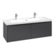 V&B Waschtischunterschrank Subway 3.0 127,2x42,9x47,8cm, o LE/Gr vo b, graph.-1