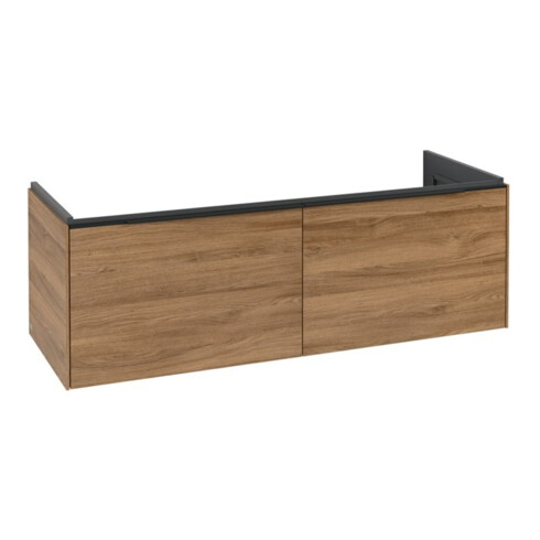 V&B Waschtischunterschrank Subway 3.0 127,2x42,9x47,8cm, o LE/Gr vo b, Kan Oa
