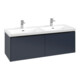 V&B Waschtischunterschrank Subway 3.0 127,2x42,9x47,8cm, o LE/Gr vo b, Mar bl.-1
