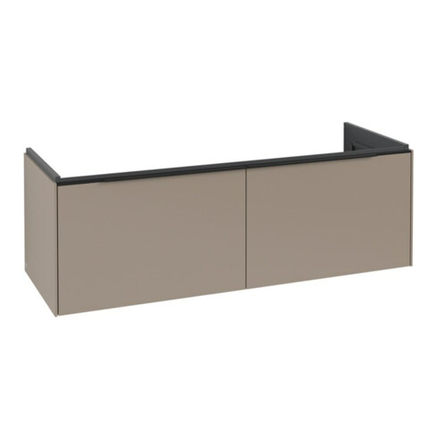 V&B Waschtischunterschrank Subway 3.0 127,2x42,9x47,8cm, o LE/Gr volc bla, Tau