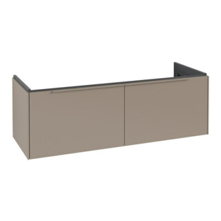 V&B Waschtischunterschrank Subway 3.0 127,2x42,9x47,8cm, o LED/Gr monochr, Tau