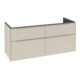 V&B Waschtischunterschrank Subway 3.0 127,2x56,6x47,8cm, m LE/Gr AL g, ca Gr-1