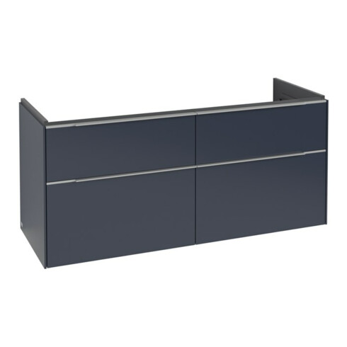 V&B Waschtischunterschrank Subway 3.0 127,2x56,6x47,8cm, m LE/Gr AL g, Mar bl.