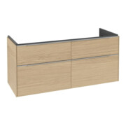 V&B Waschtischunterschrank Subway 3.0 127,2x56,6x47,8cm, m LE/Gr AL g, Nord Oa