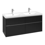 V&B Waschtischunterschrank Subway 3.0 127,2x56,6x47,8cm, m LE/Gr AL g, vo bla