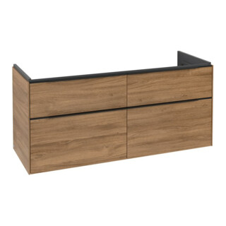 V&B Waschtischunterschrank Subway 3.0 127,2x56,6x47,8cm, m LE/Gr vo b, Kan Oa