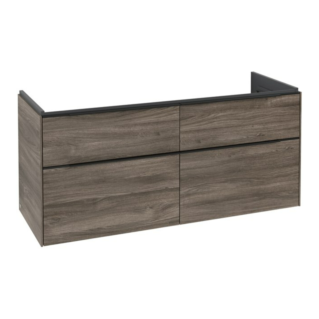 V&B Waschtischunterschrank Subway 3.0 127,2x56,6x47,8cm, m LE/Gr vo b, st. Oa