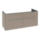 V&B Waschtischunterschrank Subway 3.0 127,2x56,6x47,8cm, m LED/Gr Alu gl, Tau-3