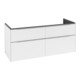 V&B Waschtischunterschrank Subway 3.0 127,2x56,6x47,8cm, o LE/Gr Alu gl, P wh.-1