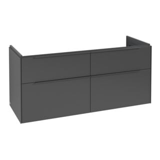 V&B Waschtischunterschrank Subway 3.0 127,2x56,6x47,8cm, o LE/Gr mon., graph.