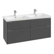 V&B Waschtischunterschrank Subway 3.0 127,2x56,6x47,8cm, o LE/Gr mon., graph.-3