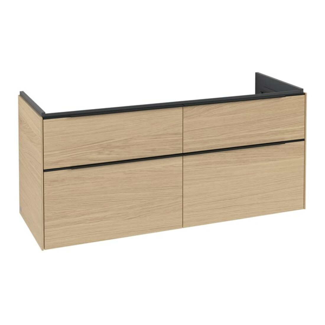 V&B Waschtischunterschrank Subway 3.0 127,2x56,6x47,8cm, o LE/Gr vo b, Nord Oa