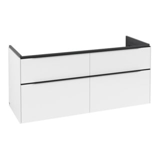 V&B Waschtischunterschrank Subway 3.0 127,2x56,6x47,8cm, o LE/Gr vo bla, P wh.