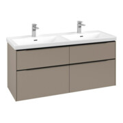V&B Waschtischunterschrank Subway 3.0 127,2x56,6x47,8cm, o LE/Gr volc bla, Tau