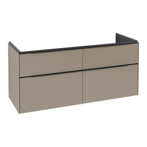 V&B Waschtischunterschrank Subway 3.0 127,2x56,6x47,8cm, o LE/Gr volc bla, Tau