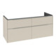 V&B Waschtischunterschrank Subway 3.0 127,2x57,6x47,8cm, m LE/Gr AL g, ca Gr-3