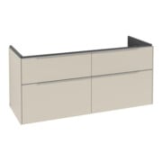 V&B Waschtischunterschrank Subway 3.0 127,2x57,6x47,8cm, m LE/Gr AL g, ca Gr-4
