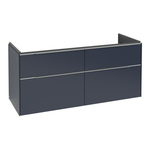 V&B Waschtischunterschrank Subway 3.0 127,2x57,6x47,8cm, m LE/Gr AL g, Mar bl.
