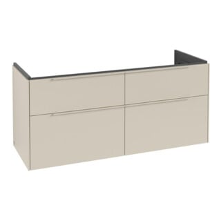 V&B Waschtischunterschrank Subway 3.0 127,2x57,6x47,8cm, m LE/Gr mon., ca Gr