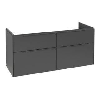 V&B Waschtischunterschrank Subway 3.0 127,2x57,6x47,8cm, m LE/Gr mon., graph.